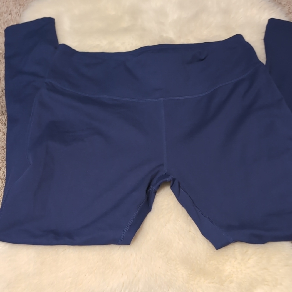Baleaf Navy Blue Activewear Leggings - Picture 2 of 4